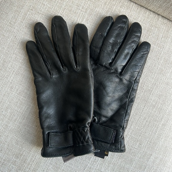 Wilsons Leather Thinsulate Thermal Insulation Women’s Black Adjustable Gloves M - Picture 7 of 12